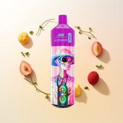 JNR Alien Max 18000 Durazno Blanco Frambuesa Doble Malla