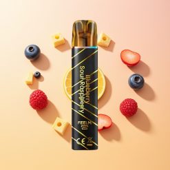 JNR Black&Golden 600+200 Frambuesa Ácida Arándano 550mAh