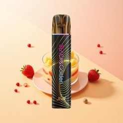 JNR Black&Golden 600+200 Helado de Fresa 550mAh