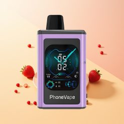 JNR PhoneVape 30000 Helado de Fresa con Cámara Remota