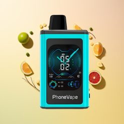 JNR PhoneVape 30000 Menta Miami Pantalla Completa