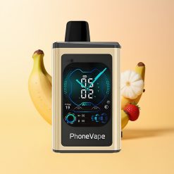 JNR PhoneVape 30000 Plátano Hielo con Pantalla Completa