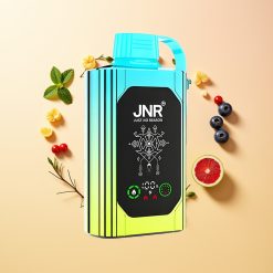 JNR Shisha Hookah Box 20500 Menta Arándano HD Dual Mesh