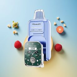 JNR VapeWatch 30000 Helado Frambuesa Azul con Doble Malla