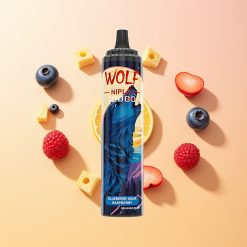 JNR Wolf Niplo 10000 Frambuesa Ácida Arándano 20ml