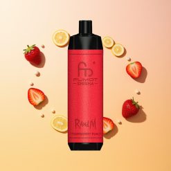 RandM Fumot Shisha 10000 Ponche de Fresa con LED