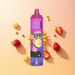 RandM Fumot Tornado 15000 Fresa Uva con Pantalla LCD