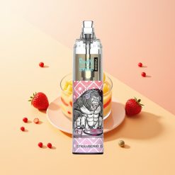 RandM Fumot Tornado 7000 Helado de Fresa Luz RGB