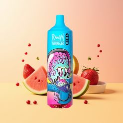 RandM Fumot Tornado 9000 Prime Fresa Sandía con Bobina de Malla