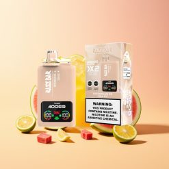 Razz Bar 40000 Sandía Hielo - Cola Hielo con Pantalla de Potencia