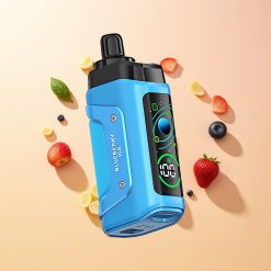 Razz Bar 45000 Helado de Arándano con Resistencia de Malla