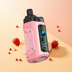 Razz Bar 45000 Helado de Fresa con Resistencia de Malla 1.0 Ohm