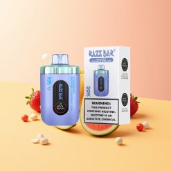 Razz Bar 50K Chicle de Burbujas Fresa Sandía Recargable Tipo-C