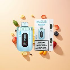 Razz Bar 50K Helado de Arándano con 2% de Nicotina