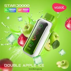 Vozol Vape Buy doble hielo de manzana 2PNZP47 VOZOL STAR 20000