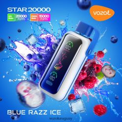 Vozol Vape Precio hielo azul 2PNZP44 VOZOL STAR 20000