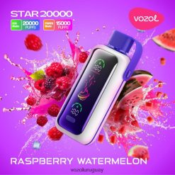 Vozol Vape Uruguay sandía frambuesa 2PNZP419 VOZOL STAR 20000